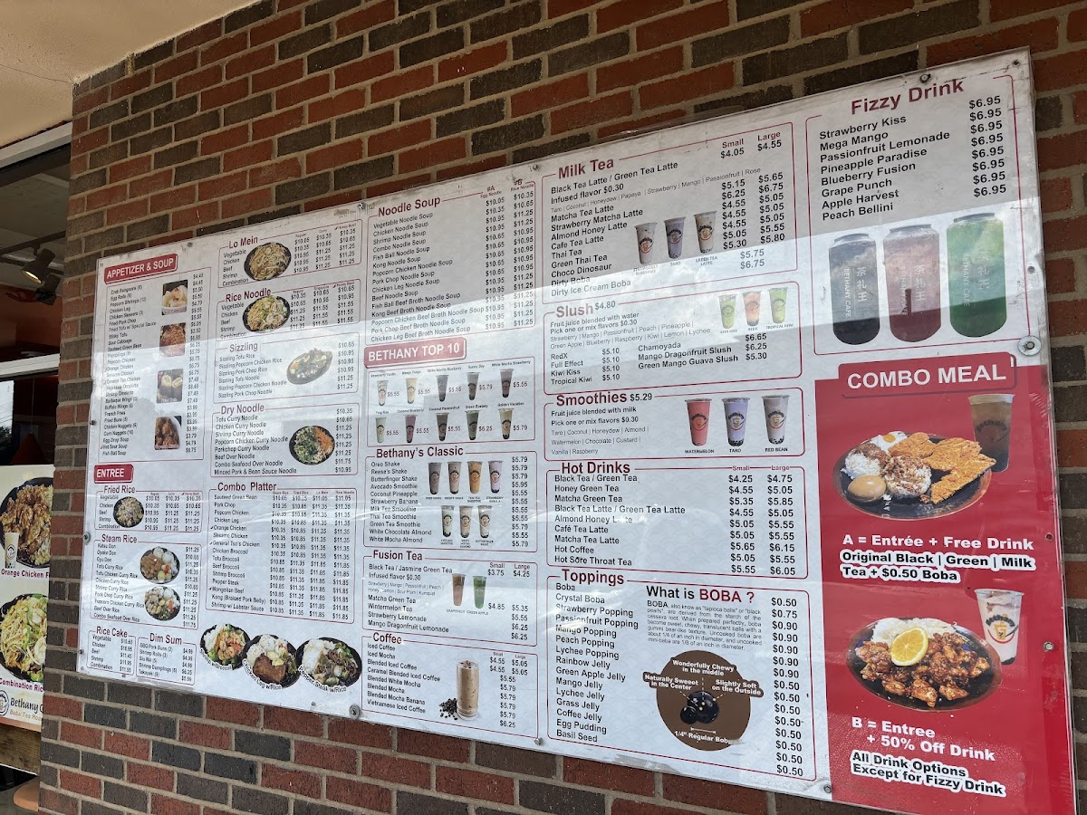 Bethany Cafe Menu - Image 4